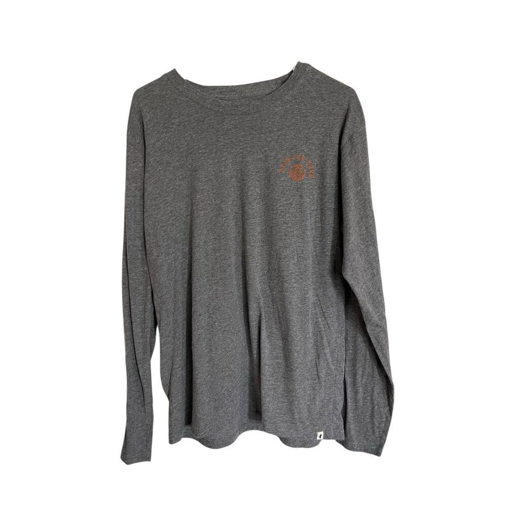 Cotopaxi Mens Gray Gear For Good Long Sleeve Organic Cotton T-Shirt Large